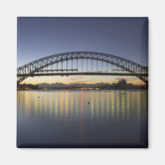 Aimant Pont de Sydney Harbour et Opéra de Sydney à (Devant)