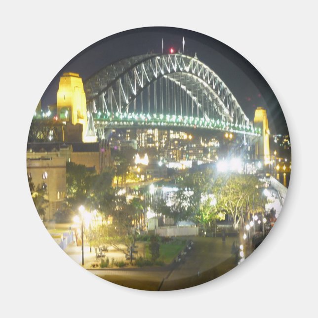 Aimant pont de sydney night (Devant)