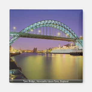 Aimant Pont de Tyne, Newcastle-upon-Tyne, Angleterre