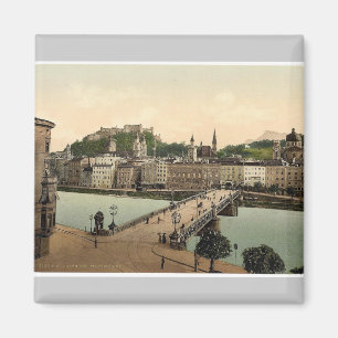 Aimant Pont de ville, Salzbourg, Austro-Hongrie Photoch