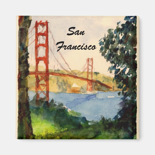 Aimant Pont du Golden Gate de San Francisco (Devant)