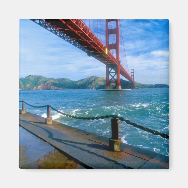 Aimant pont du Golden Gate et baie de San Francisco (Devant)