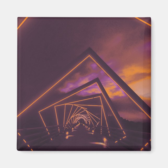 Aimant pont du sentier à haut-plateau (Devant)