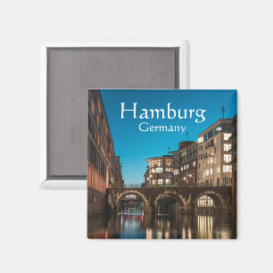 Aimant Pont Ellerntorsbrücke à Hambourg