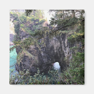 Aimant Pont naturel, Thunder Rock Cove, Oregon