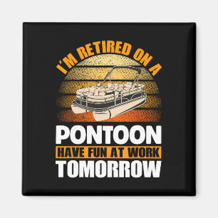 Aimant Ponton Queen Pontoon Sièges Bateau Retraité Pontoo