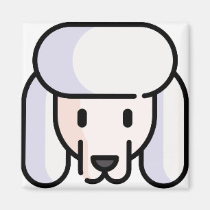 Aimant Poodle