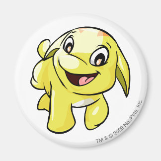 Aimant Poogle jaune