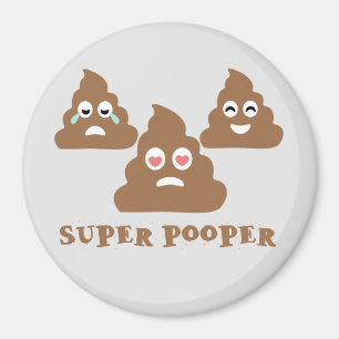 Aimant Pooper superbe Emoji