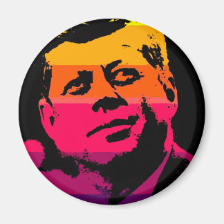 Aimant Pop Art Jack JFK John F. Kennedy
