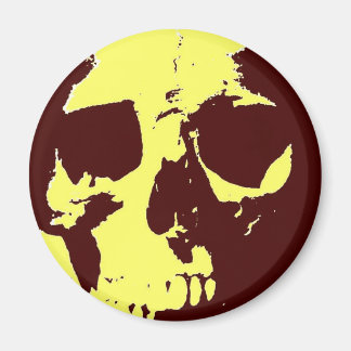 Aimant Pop Art Skull