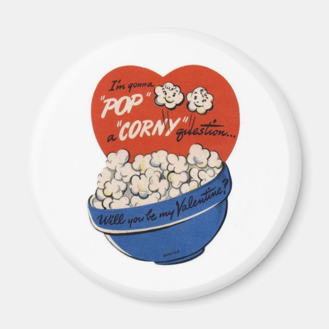 Aimant Pop "Corny" Valentine (Devant)