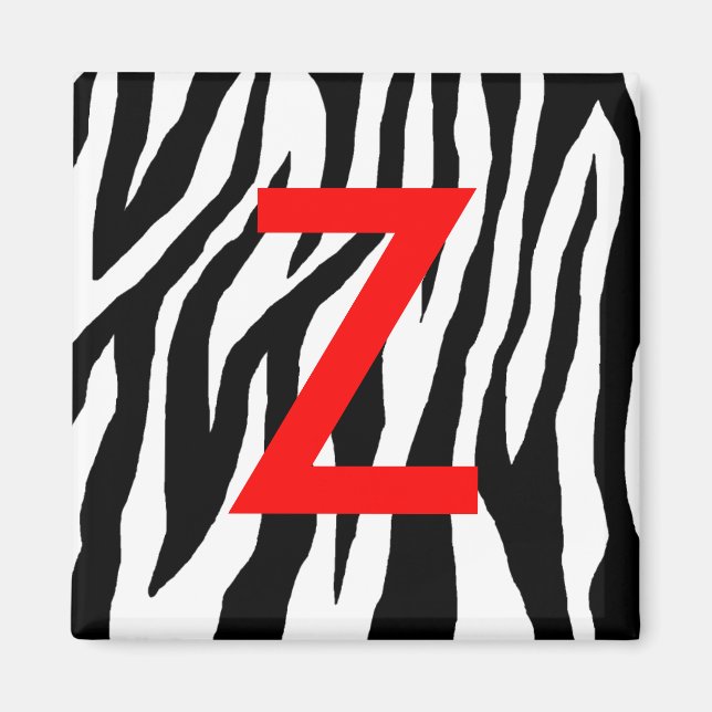 Aimant Pop Zebra (Devant)