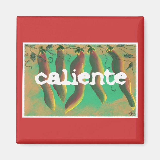 Aimant Popers de Caliente Chaud Jalapeno (Devant)