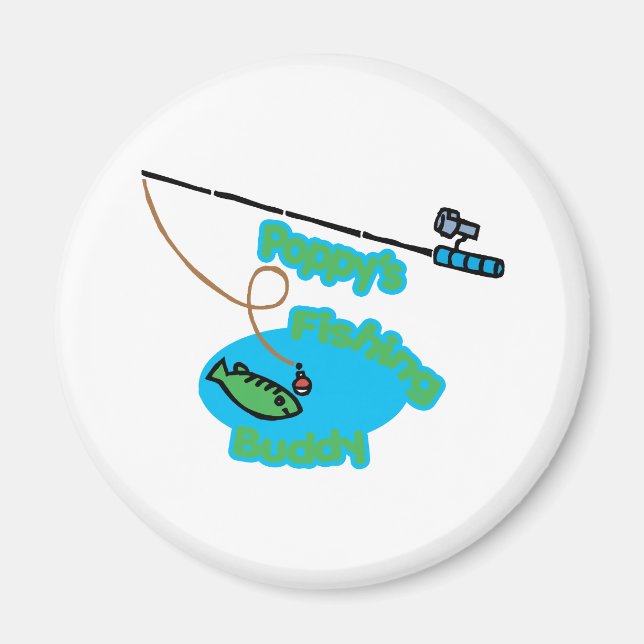 Aimant Poppy&apos ; s Fishing Buddy (Devant)