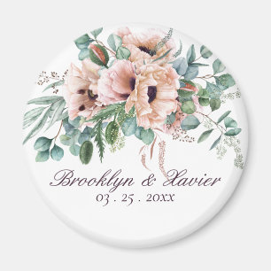 Aimant Poppy Radiance Wedding Favor