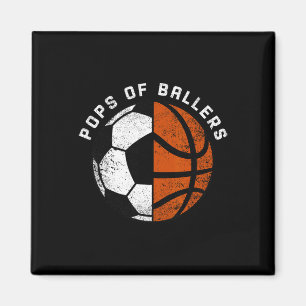Aimant Pops de Llers Drôle de Football Croquis Pops