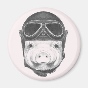 Aimant Porc de casse-cou