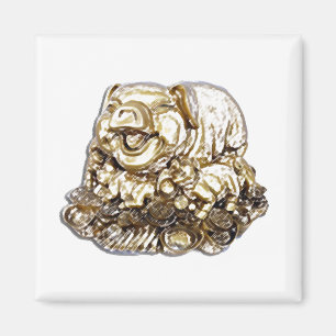Aimant Porc de Feng Shui
