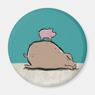 Aimant porcs supérieurs