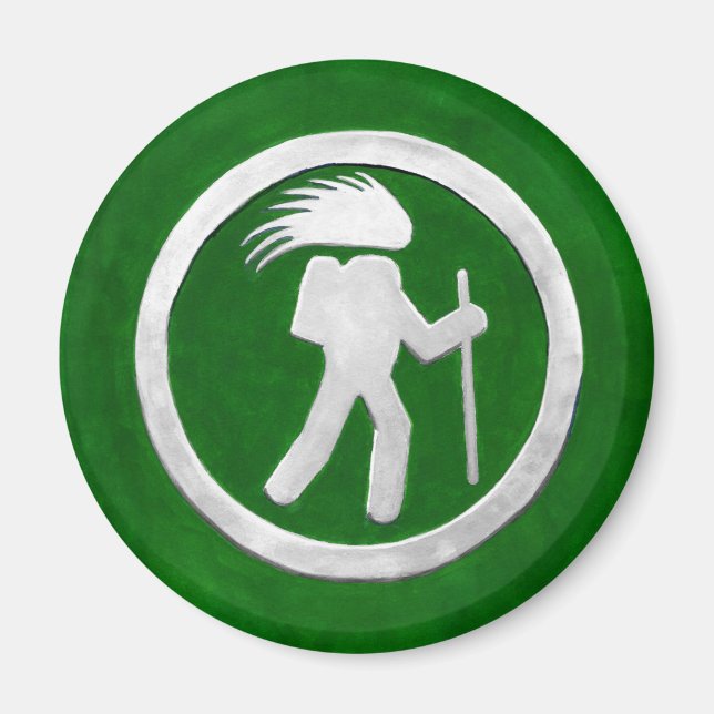 Aimant Porcupine Trail Marker (Devant)