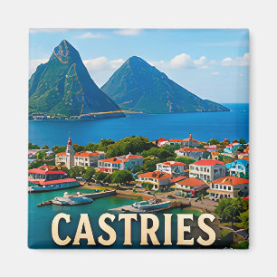 Aimant Port Caraïbe et Paradis Tropical de Castries