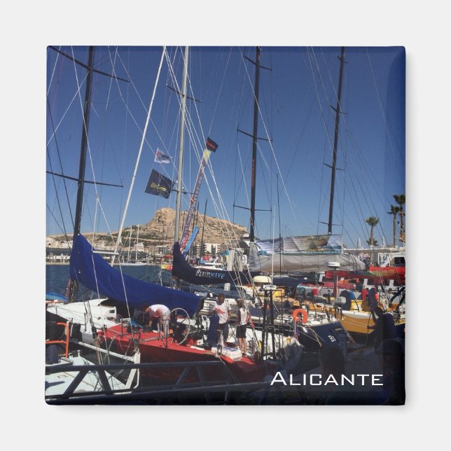 Aimant Port d'Alicante (Devant)