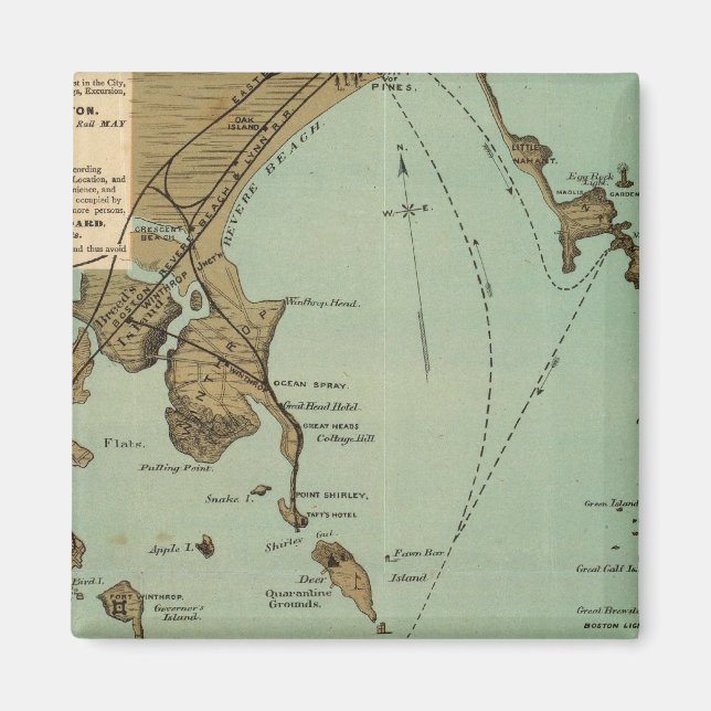 Aimant Port de Boston (Devant)