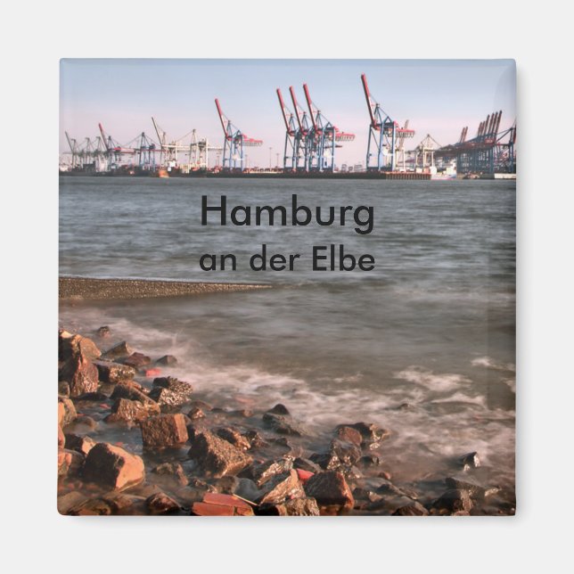 Aimant Port de Hambourg (Devant)