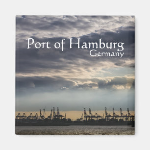 Aimant Port de Hambourg - Allemagne