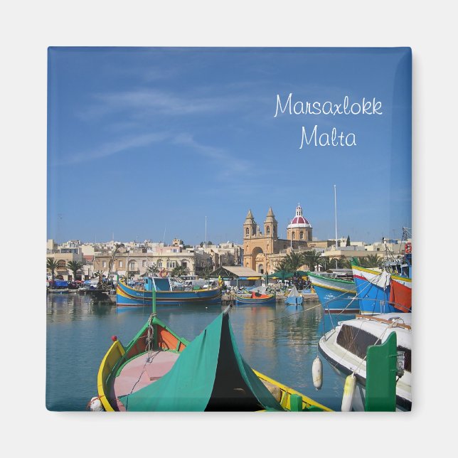 Aimant Port de Marsaxlokk (Devant)