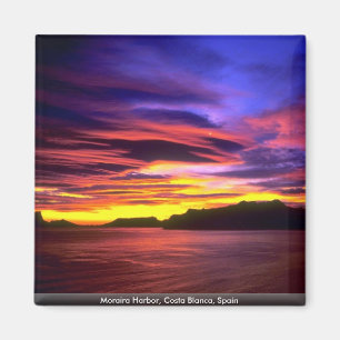 Aimant Port de Moraira, Blanca de côte, Espagne