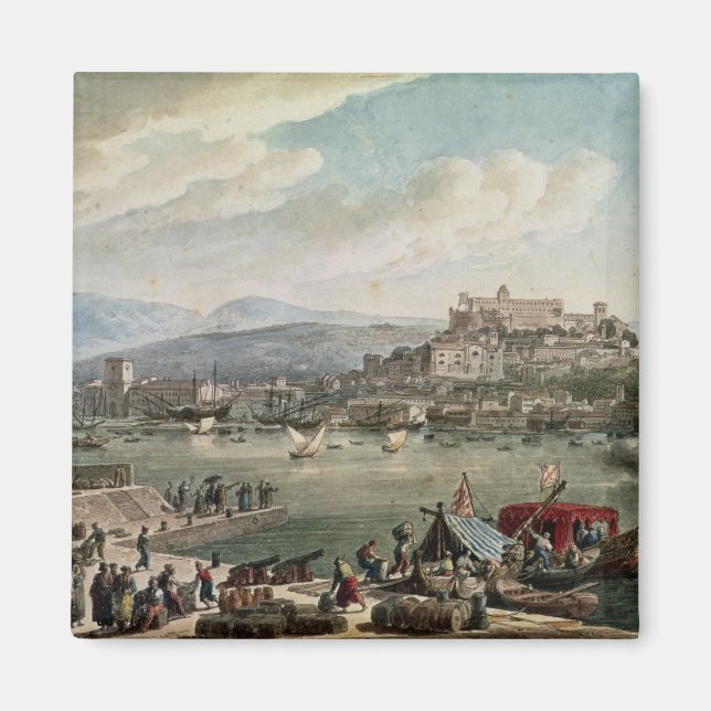 Aimant Port de Trieste, 1802 (Devant)