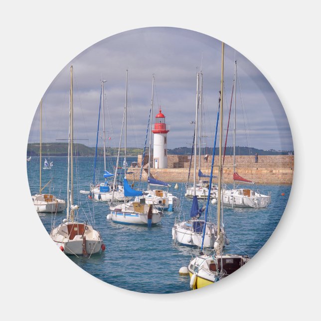 Aimant Port d'Erquy en France (Devant)