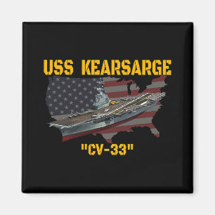 Aimant Porte-avions Uss Kearsarge Cv-33 Jour des Vétérans