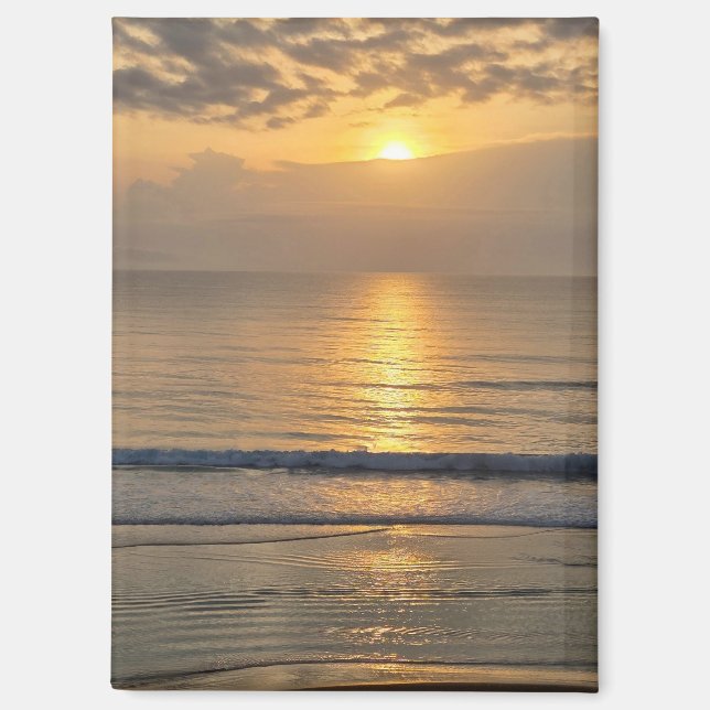 Aimant Porte - clé de plage de Floride (Recto)