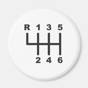 Aimant Porte de décalage de 6 vitesses