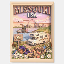 Porte d'entrée de la route Missouri avec l'arche t