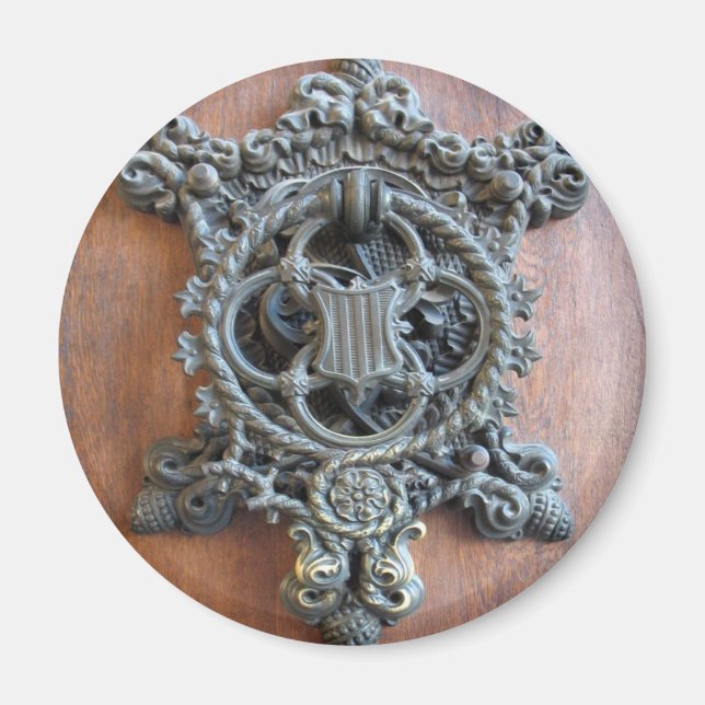 Aimant Porte Historique Sur La Porte À Hluboka Cas (Devant)