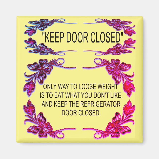 AIMANT PORTE RÉFRIGÉRATEUR (Devant)