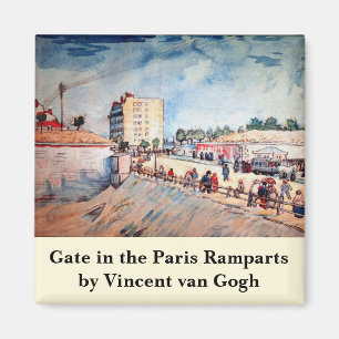 Aimant Porte sur les Ramparts de Paris par Vincent van Go