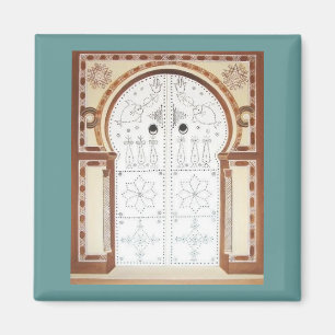 Aimant Porte traditionnelle tunisienne vintage