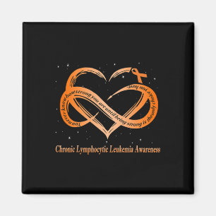 Aimant Porter Orange Pour Leucémie Lymphocytique Chroniqu