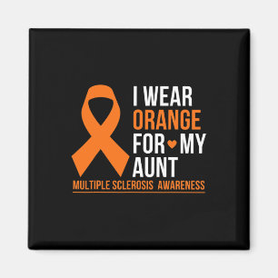 Aimant Porter Orange Pour Ma Tante Sclérose Multiples Mme