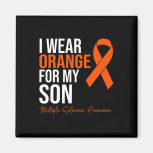 Aimant Porter Orange Pour Mon Fils Ms Warrior Multiple Sc