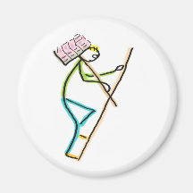 Porteur de bétonnière Stickman