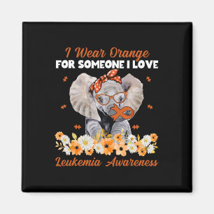 Aimant Portez De L'Orange Pour Quelqu'Un Que J'Aime Sensi
