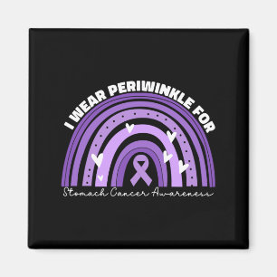 Aimant Portez du Periwinkle pour la sensibilisation au ca