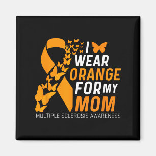 Aimant Portez Orange Pour Les Mamans Ms Sclérose En Plaqu