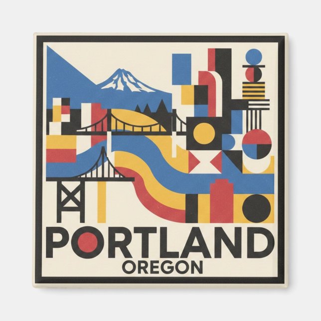 Aimant Portland Oregon (Devant)